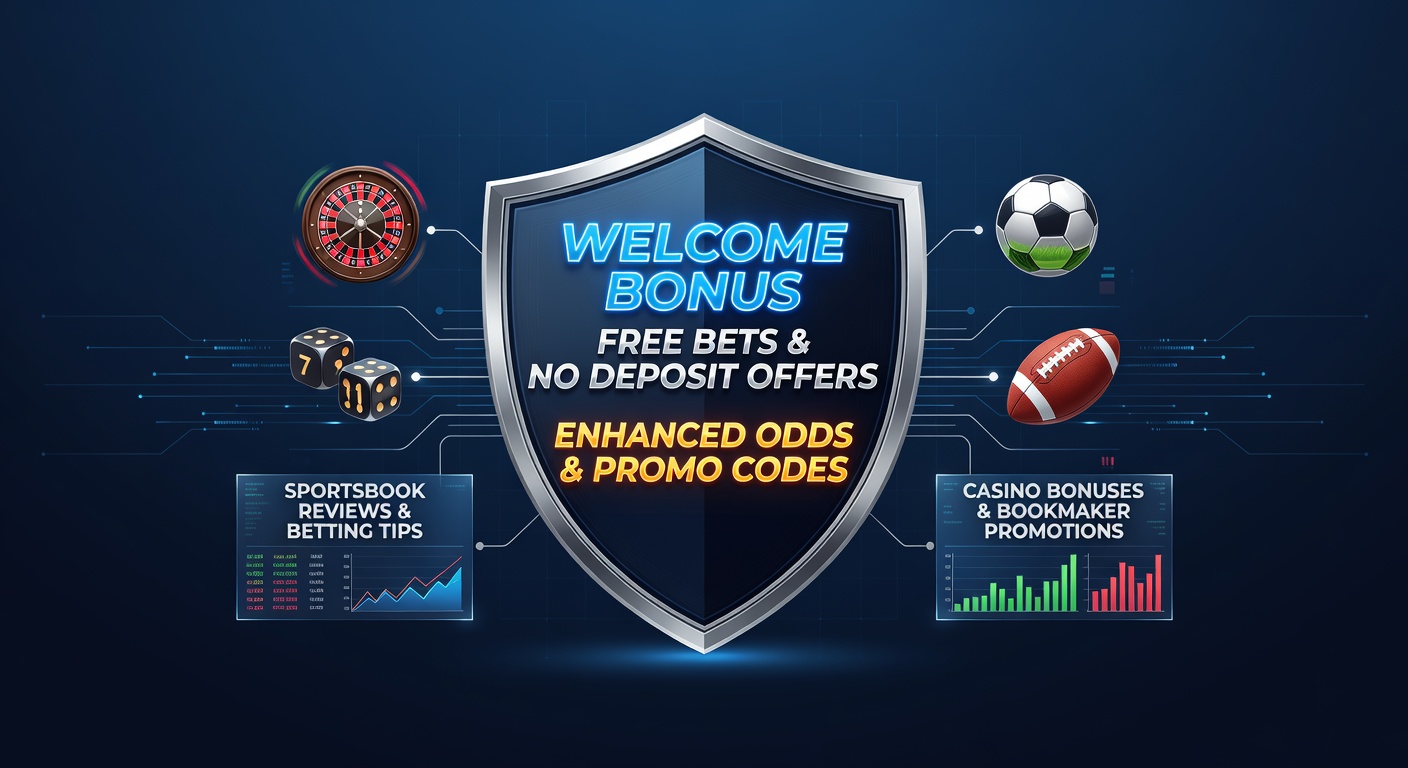 Vibrant illustration of a horse racing scene with overlaid sportsbook bonus icons like free bets and enhanced odds promotions tied to the Kentucky Derby