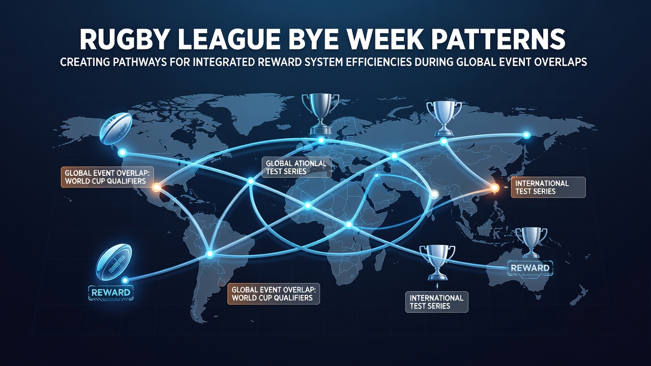 Rugby league teams resting during bye weeks while global sports calendars overlap with major events